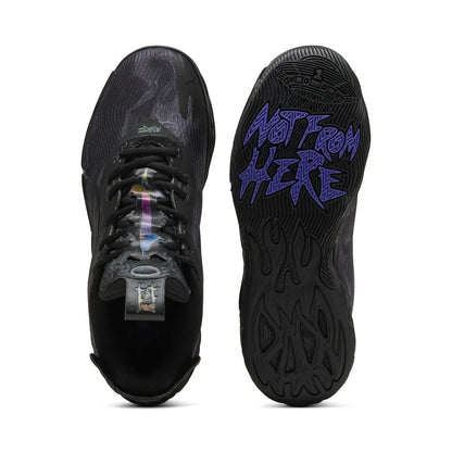 Puma Lamelo Ball MB.04 LO Team Mens Black Athletic Basketball Shoes
