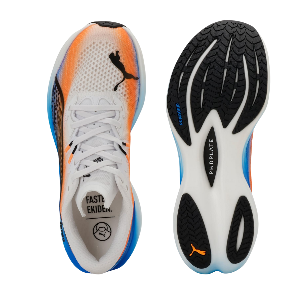 Deviate Nitro 3 Ekiden Women's :PUMA White | Heatfire