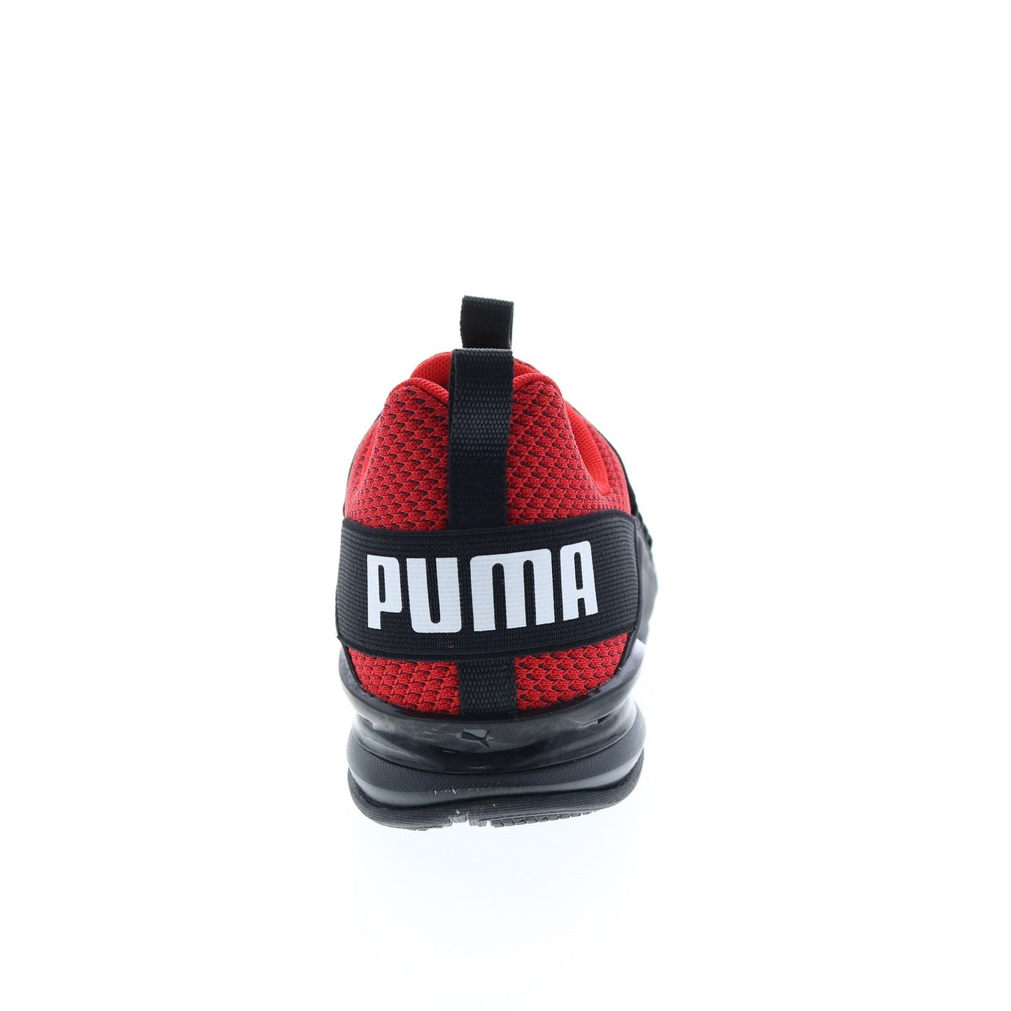 Puma Axelion Two-Tone 37719001 Mens Red Canvas Lace Up Athletic Running Shoes