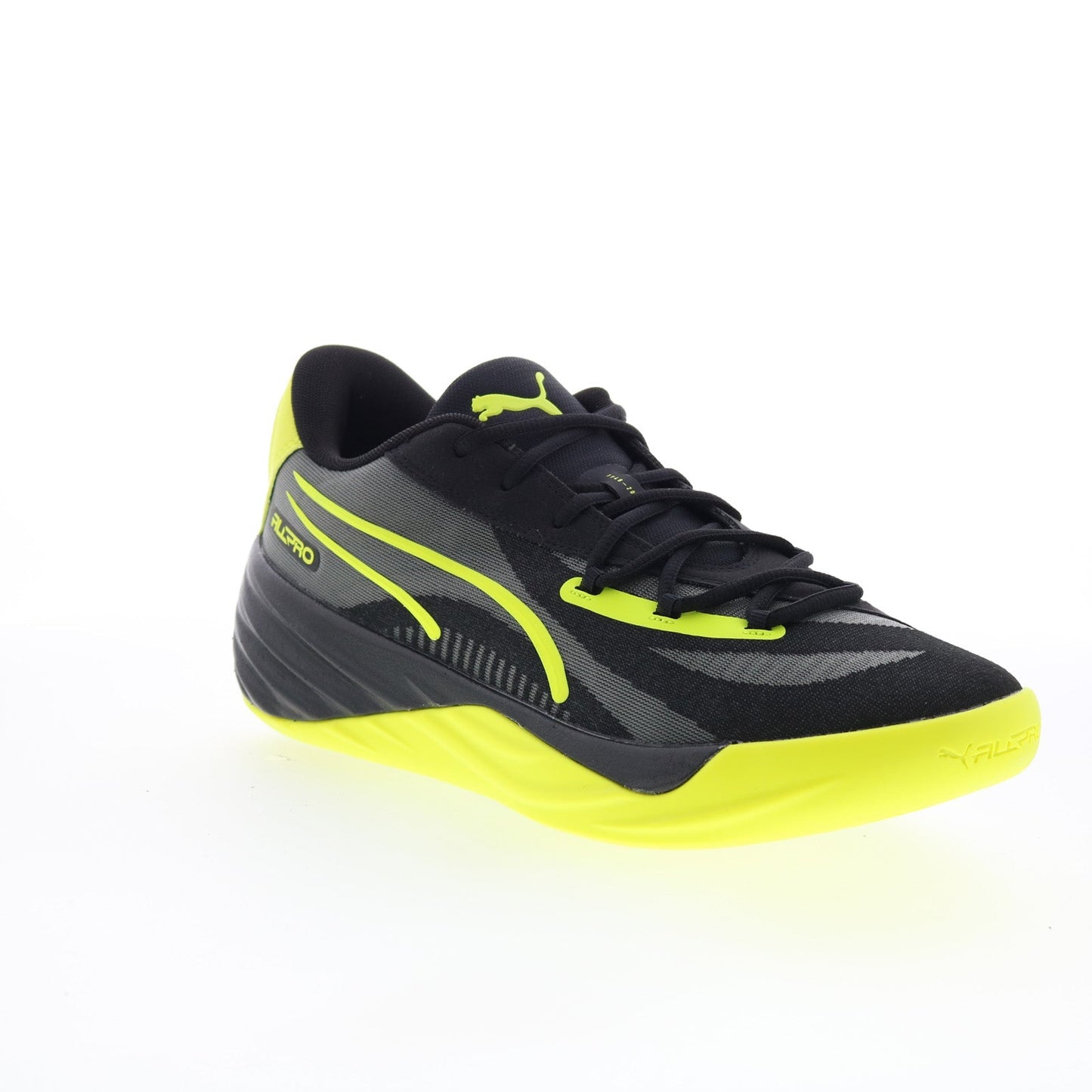 Puma All-Pro Nitro 37907912 Mens Black Mesh Athletic Basketball Shoes
