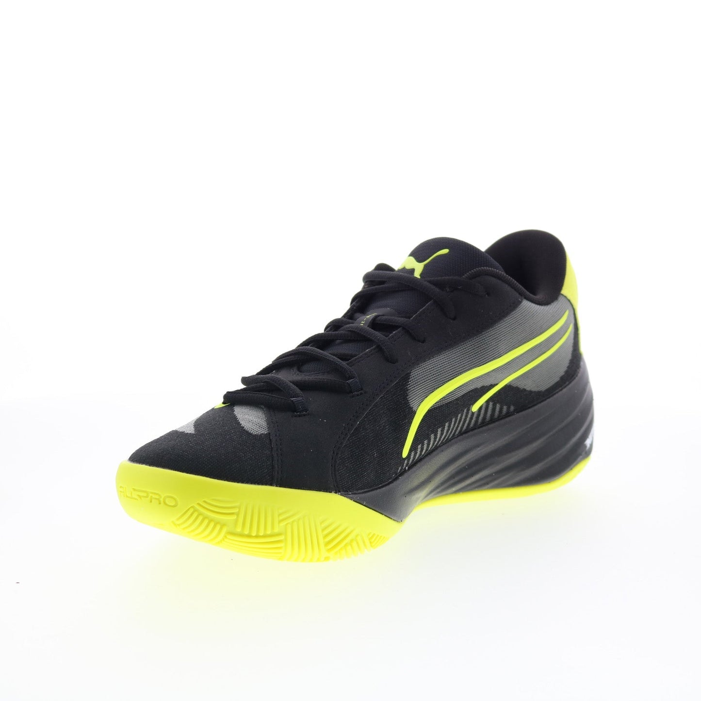 Puma All-Pro Nitro 37907912 Mens Black Mesh Athletic Basketball Shoes
