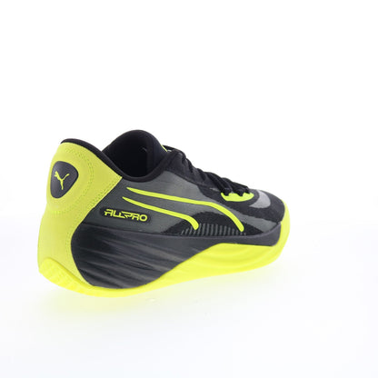 Puma All-Pro Nitro 37907912 Mens Black Mesh Athletic Basketball Shoes