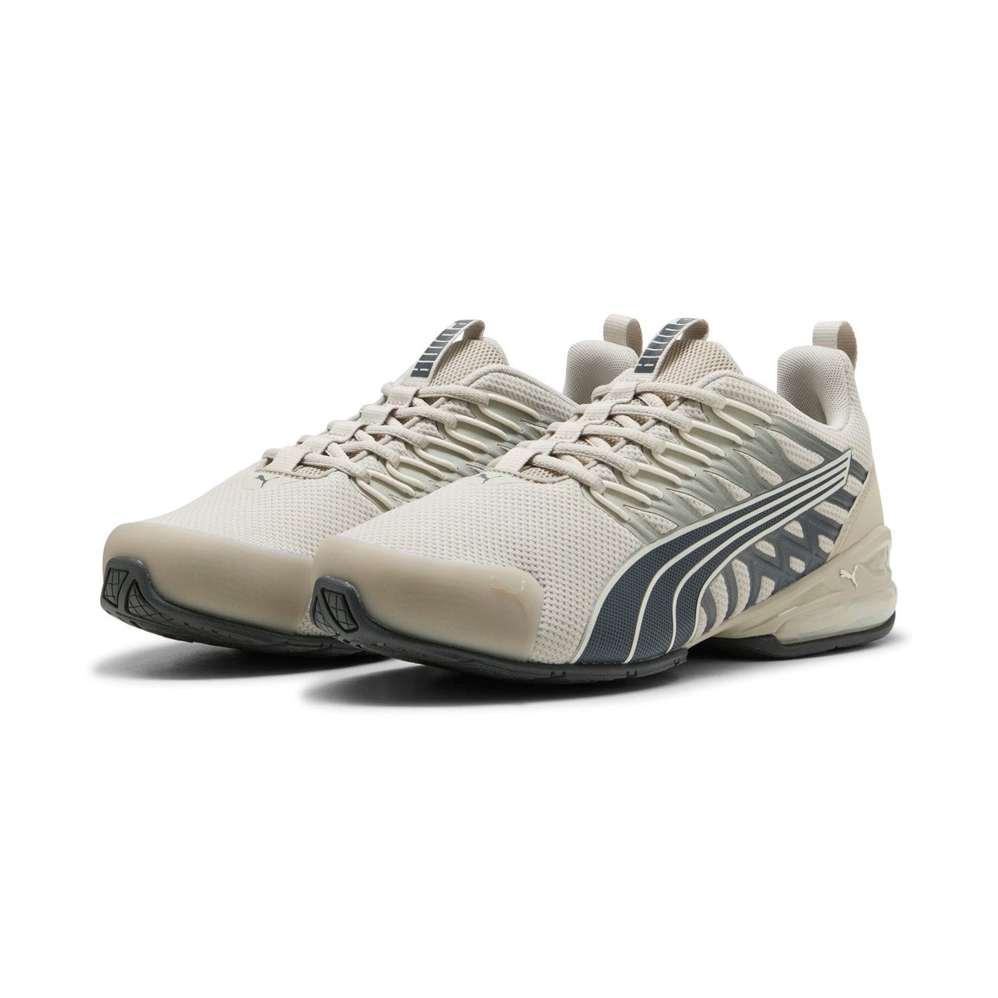 Puma Voltaic Evo 37960127 Mens Beige Mesh Athletic Running Shoes