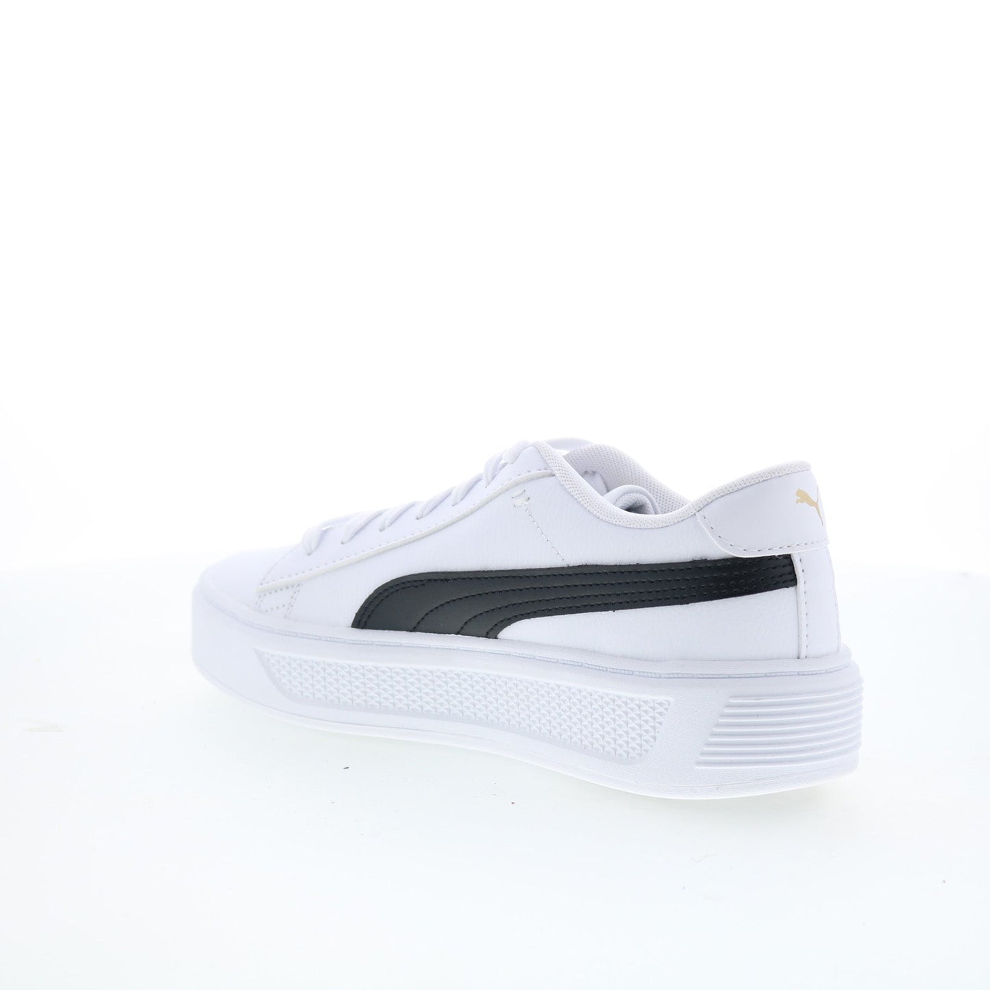 Puma Smash Platform V3 39075804 Womens White Lifestyle Sneakers Shoes