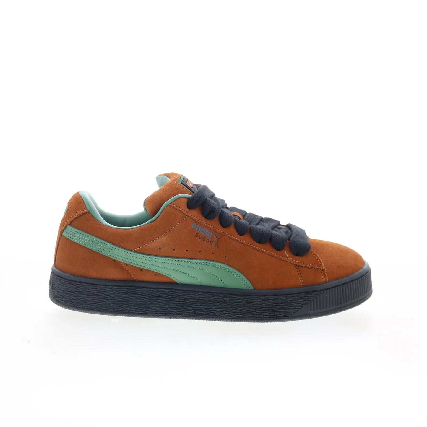 Puma Suede XL 39520515 Mens Brown Suede Lace Up Lifestyle Sneakers Shoes
