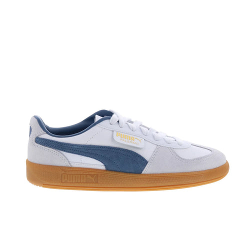 Puma Palermo Leather 39646424 Mens White Leather Lifestyle Sneakers Shoes