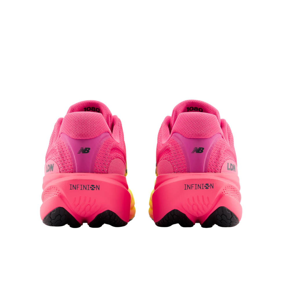 Infinion 1080V15 TCS London Marathon (D) Men's :Pink Heat | Alkaline Green