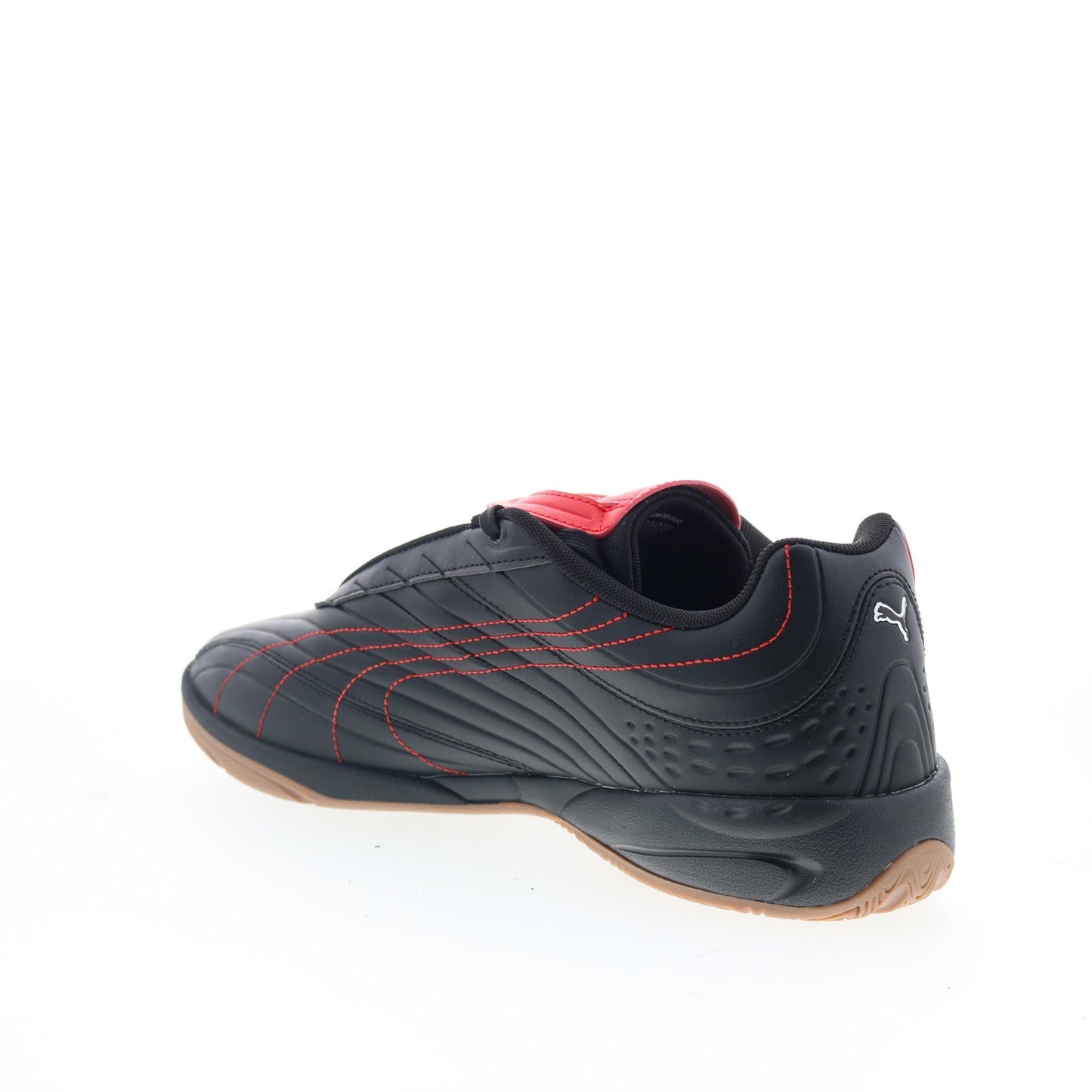 Puma V-S2 Libero 40328002 Mens Black Leather Lifestyle Sneakers Shoes