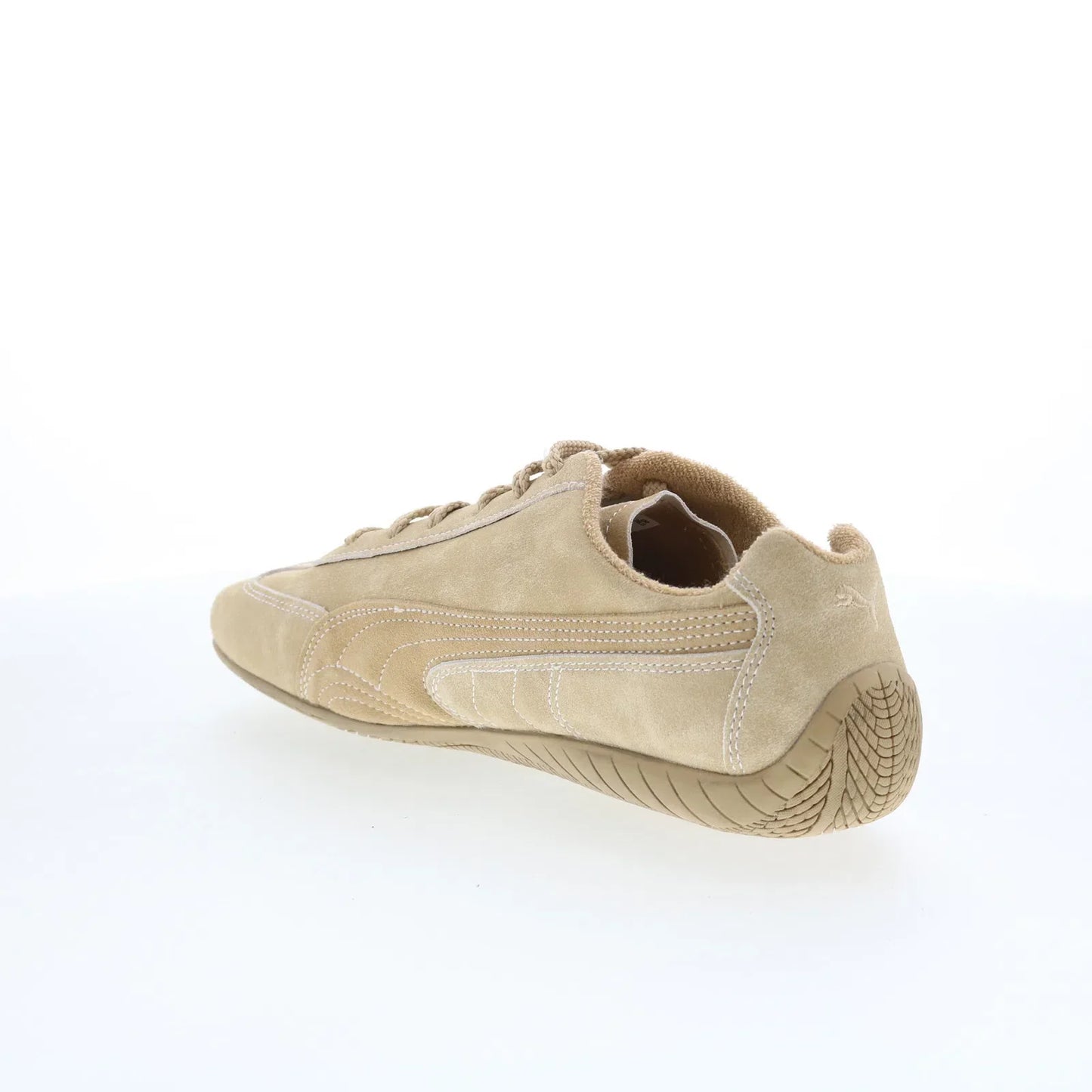 Puma Speedcat Mat Play 40465601 Mens Beige Suede Lifestyle Sneakers Shoes