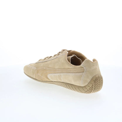 Puma Speedcat Mat Play 40465601 Mens Beige Suede Lifestyle Sneakers Shoes