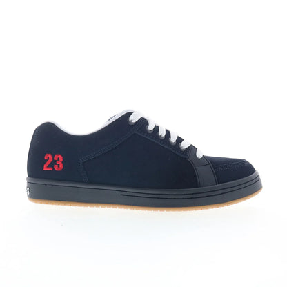 Etnies Sal23 4102000155401 Mens Blue Suede Skate Inspired Sneakers Shoes