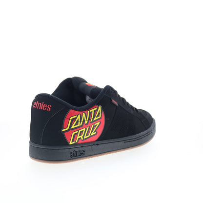 Etnies Kingpin X Santa Cruz Mens Black Skate Inspired Sneakers Shoes
