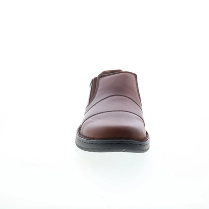 Drew Fairfield 43906-83 Mens Burgundy Wide Loafers & Slip Ons Casual Shoes