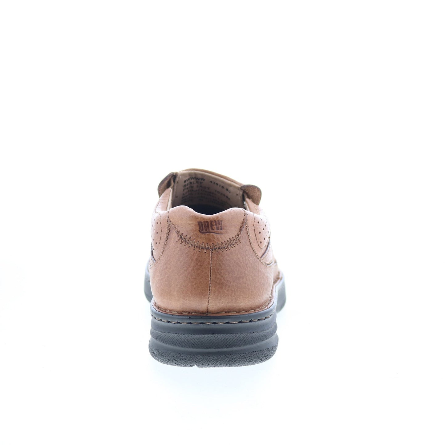 Drew Bexley 43919-80 Mens Brown Wide Loafers & Slip Ons Casual Shoes
