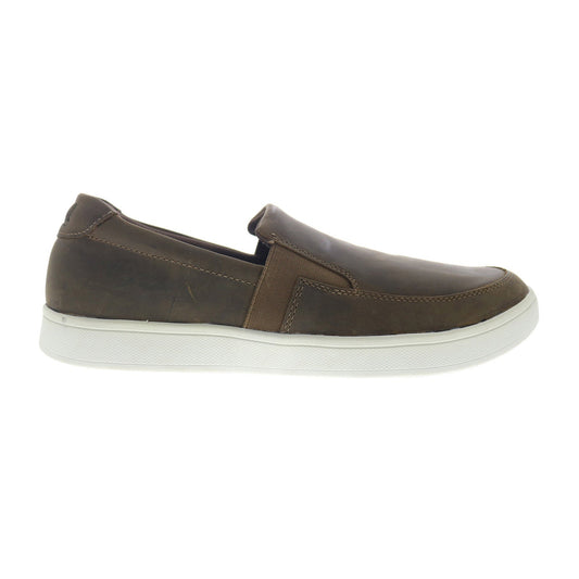 Drew Jump 43949-6f Mens Brown Wide Leather Loafers & Slip Ons Casual Shoes