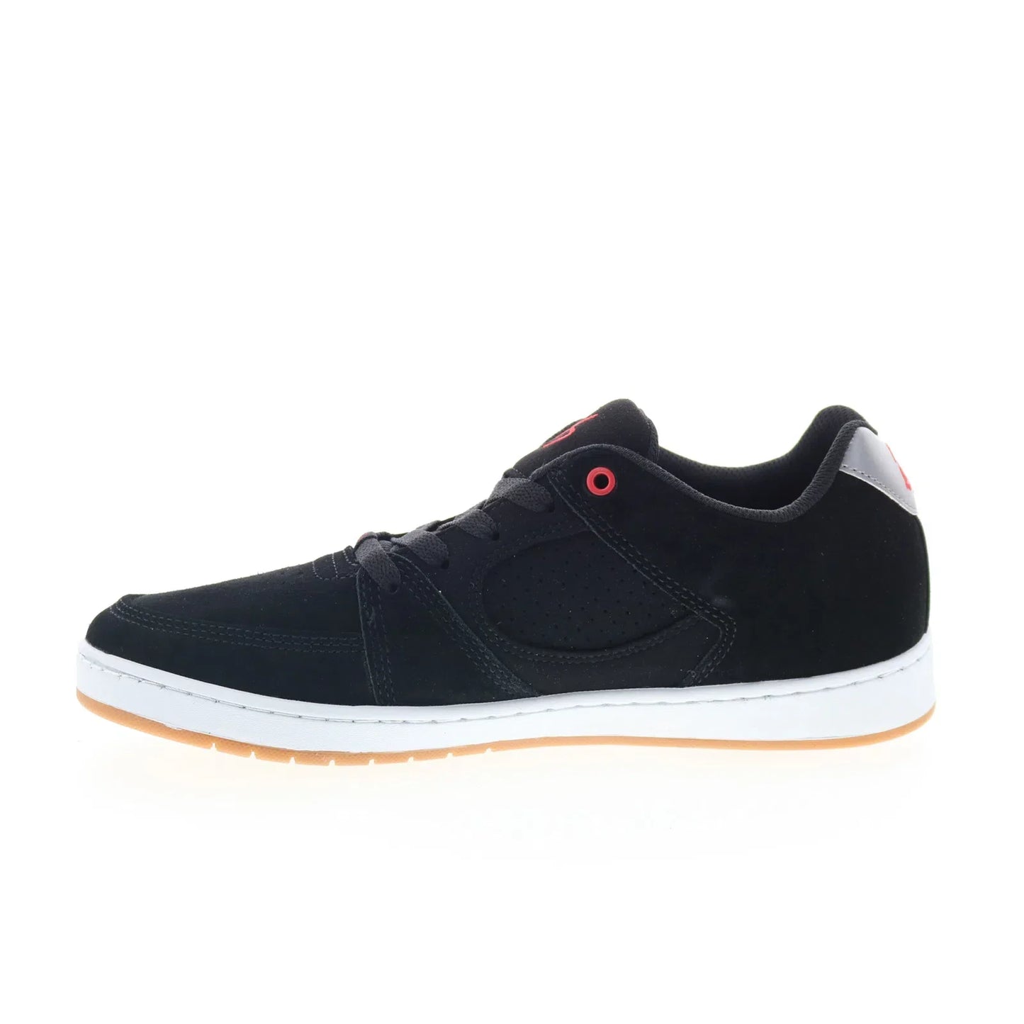 ES Accel Slim 5101000144582 Mens Black Suede Skate Inspired Sneakers Shoes