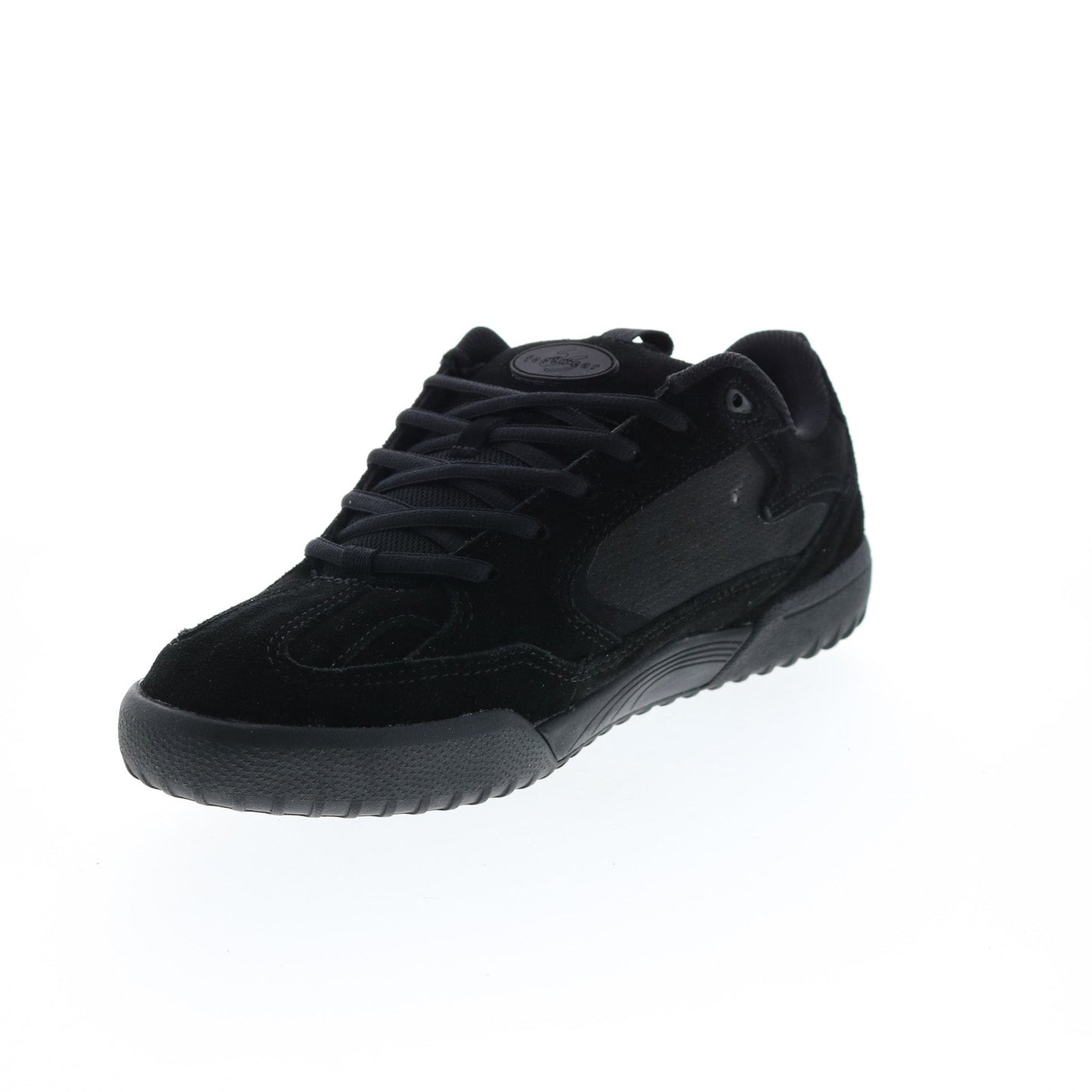 ES Quattro 5101000174003 Mens Black Suede Skate Inspired Sneakers Shoes