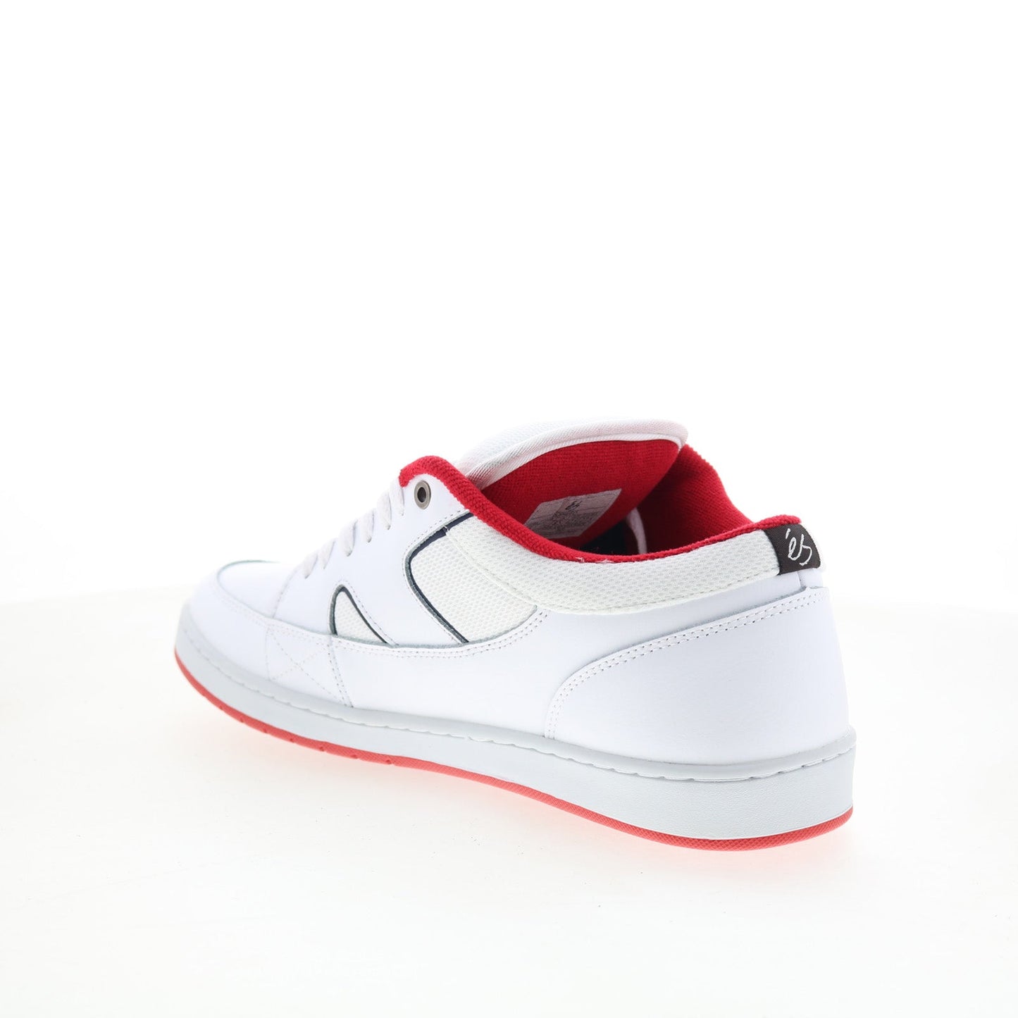 ES Sophisto 5101000211150 Mens White Leather Skate Inspired Sneakers Shoes