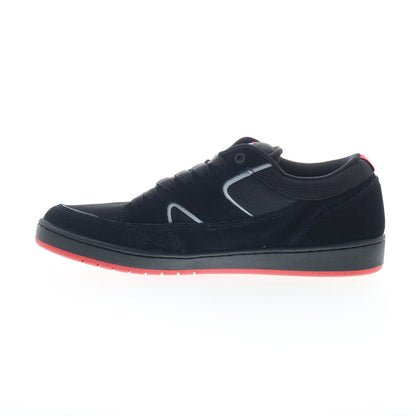 ES Sophisto 5101000211547 Mens Black Nubuck Skate Inspired Sneakers Shoes