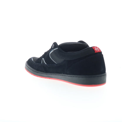 ES Sophisto 5101000211547 Mens Black Nubuck Skate Inspired Sneakers Shoes