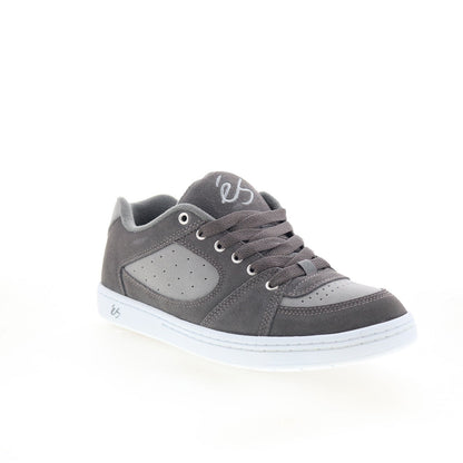 ES Accel X GO Skateboarding Day Mens Gray Skate Inspired Sneakers Shoes