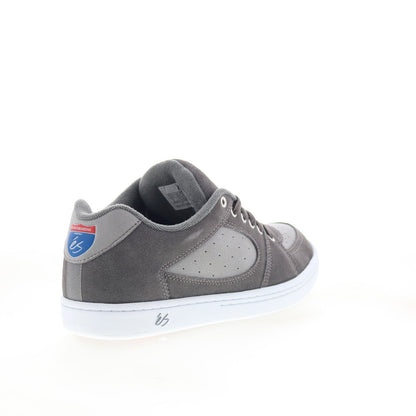 ES Accel X GO Skateboarding Day Mens Gray Skate Inspired Sneakers Shoes