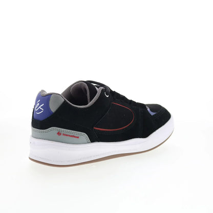 ES Accel Fit 5101000214001 Mens Black Suede Skate Inspired Sneakers Shoes