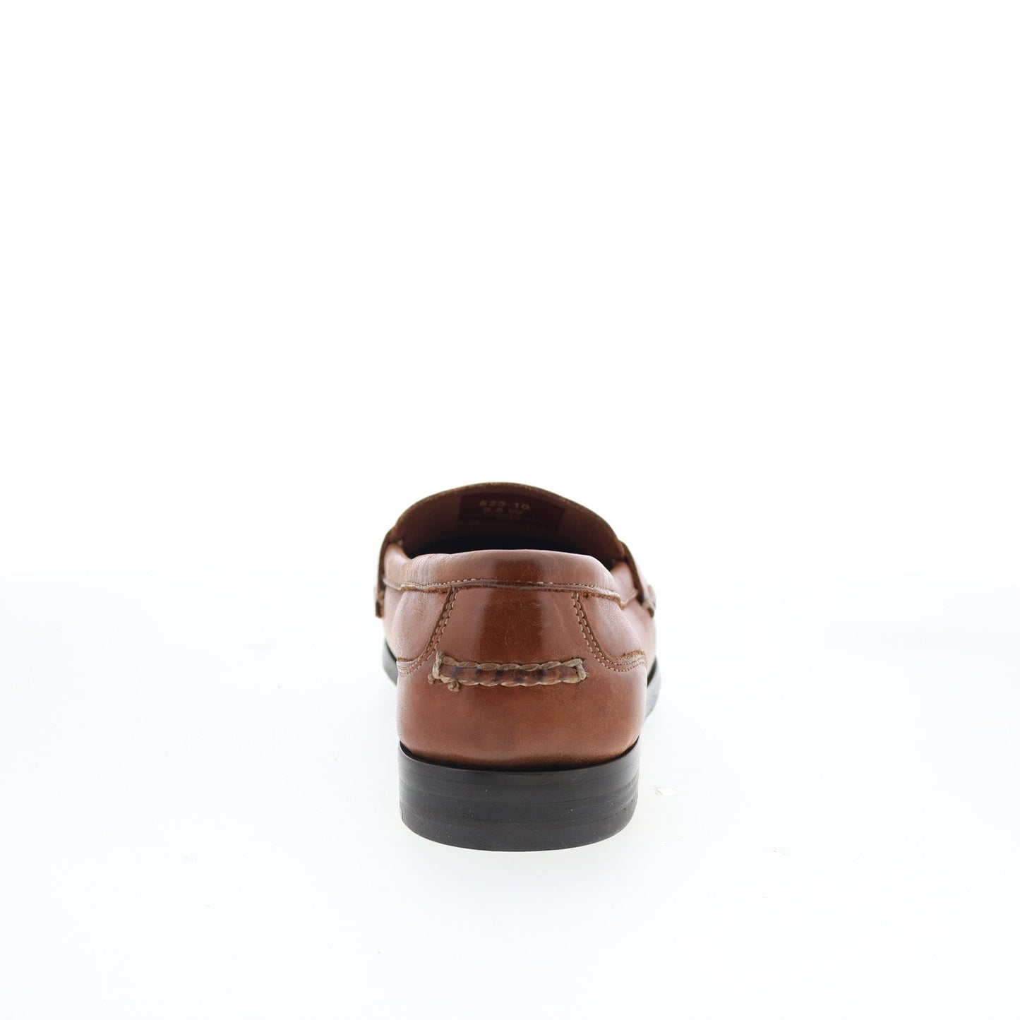 T.B. Phelps Marco 523-10 Mens Brown Leather Loafers & Slip Ons Penny Shoes