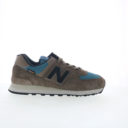 New Balance 574 U574SOB Mens Brown Suede Lace Up Lifestyle Sneakers Shoes