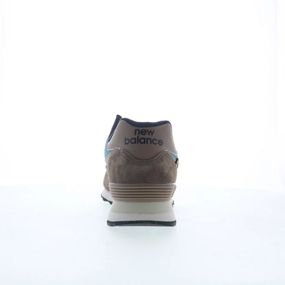 New Balance 574 U574SOB Mens Brown Suede Lace Up Lifestyle Sneakers Shoes