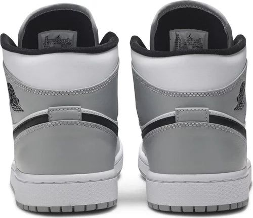 Nike Mens Air Jordan 1 Mid Sneakers - 'Smoke Grey'
