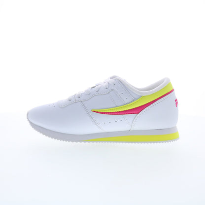 Fila Machu 5RM01058-140 Womens White Synthetic Lifestyle Sneakers Shoes