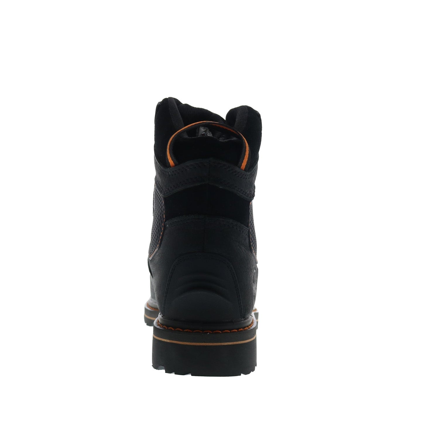 Hoss Range 60108 Mens Black Wide Leather Lace Up Work & Safety Boots