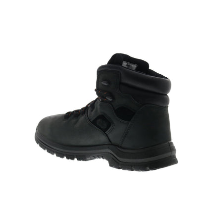 Hoss Lorne Soft Toe 60174 Mens Black Wide Leather Work & Safety Boots