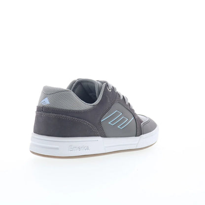 Emerica Heritic 6101000155076 Mens Gray Skate Inspired Sneakers Shoes