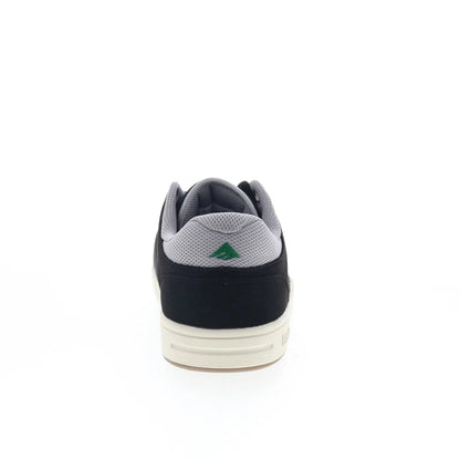 Emerica Heritic 6101000155975 Mens Black  Skate Inspired Sneakers Shoes