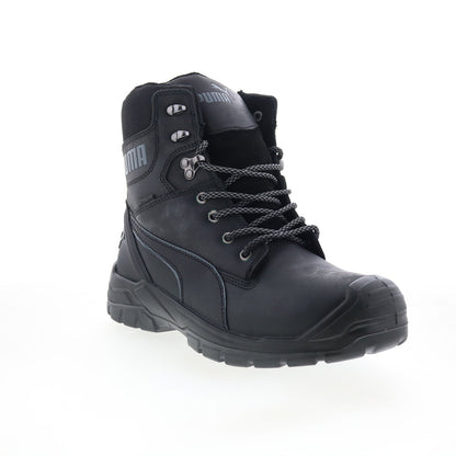 Puma Safety Conquest Soft Toe CTX High WP EH SR Mens Black Work Boots