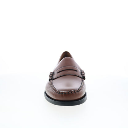 Sebago Classic Dan 7000300-900 Mens Brown Wide Loafers & Slip Ons Penny Shoes