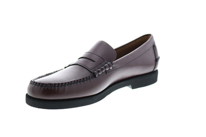 Sebago Dan Polaris 7001GW0-903 Mens Brown Wide Loafers & Slip Ons Penny Shoes
