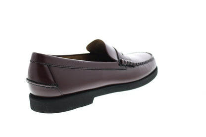 Sebago Dan Polaris 7001GW0-903 Mens Brown Wide Loafers & Slip Ons Penny Shoes