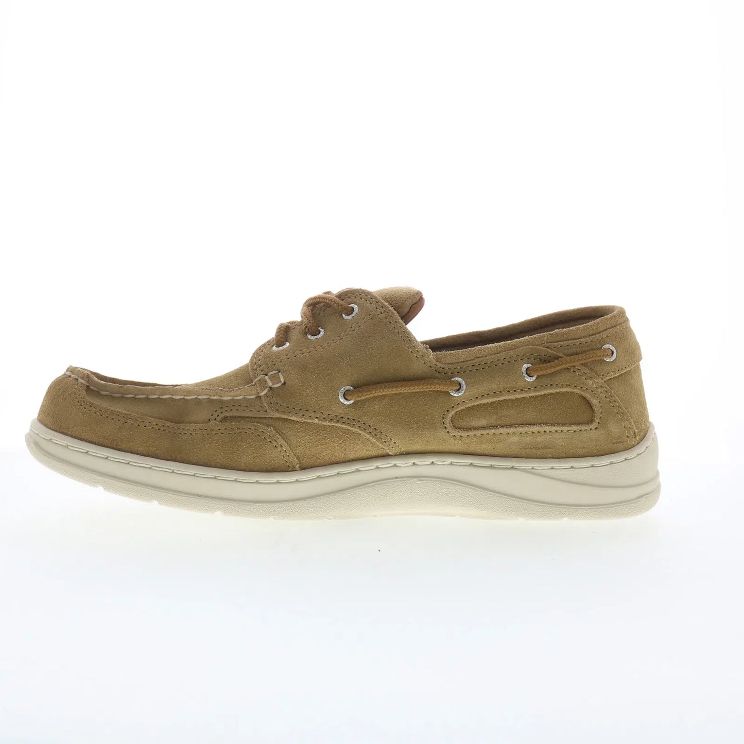Sebago Scotty 71131QW-907 Mens Brown Suede Loafers & Slip Ons Boat Shoes