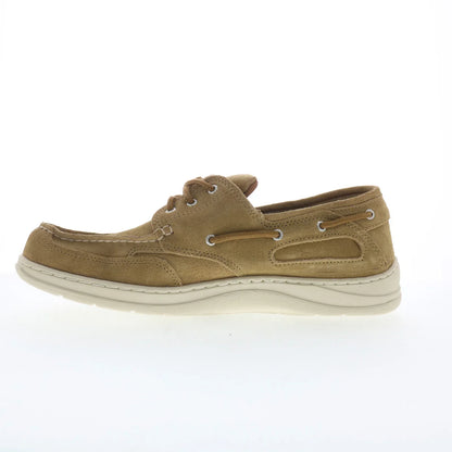 Sebago Scotty 71131QW-907 Mens Brown Suede Loafers & Slip Ons Boat Shoes