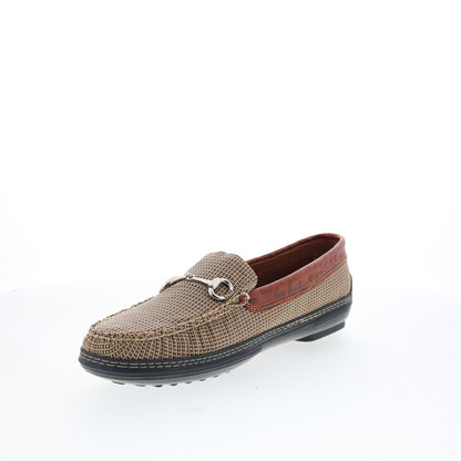 T.B. Phelps Mesh Horse Bit Driver 718-52 Mens Brown Loafers Moccasin Shoes