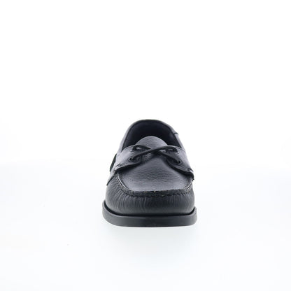 Sebago Portland Martellato Mens Black Loafers & Slip Ons Boat Shoes