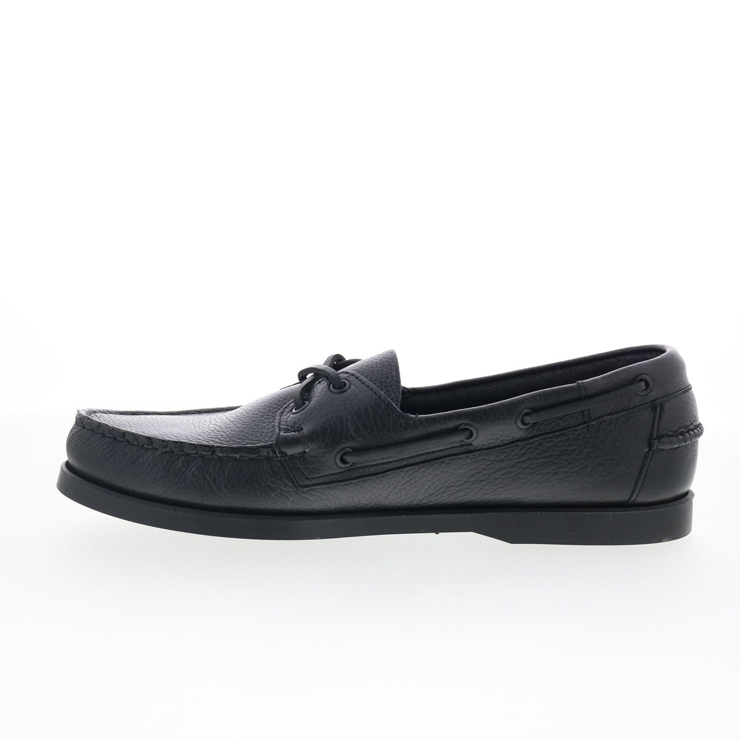 Sebago Portland Martellato Mens Black Loafers & Slip Ons Boat Shoes