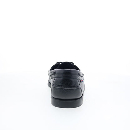 Sebago Portland Martellato Mens Black Loafers & Slip Ons Boat Shoes