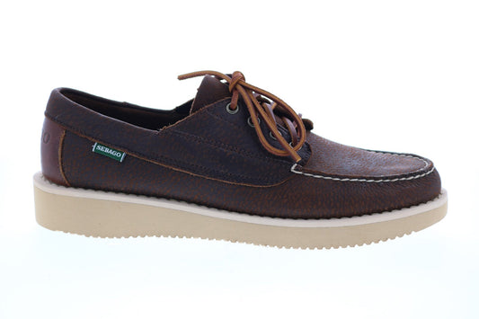 Sebago Askook Tumbled Eva 74111LW-900 Mens Brown Loafers & Slip Ons Boat Shoes
