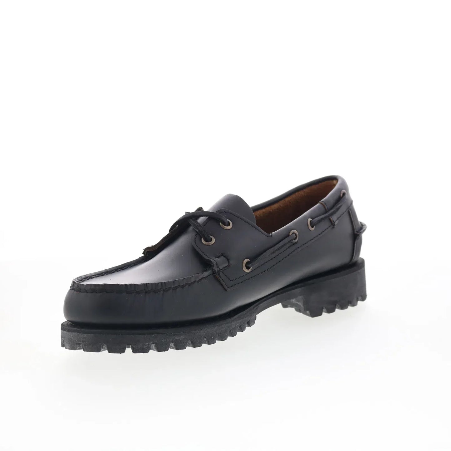 Sebago Ranger Moc Soft 76111PW-924 Mens Black Loafers & Slip Ons Boat Shoes