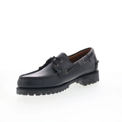Sebago Ranger Moc Soft 76111PW-924 Mens Black Loafers & Slip Ons Boat Shoes