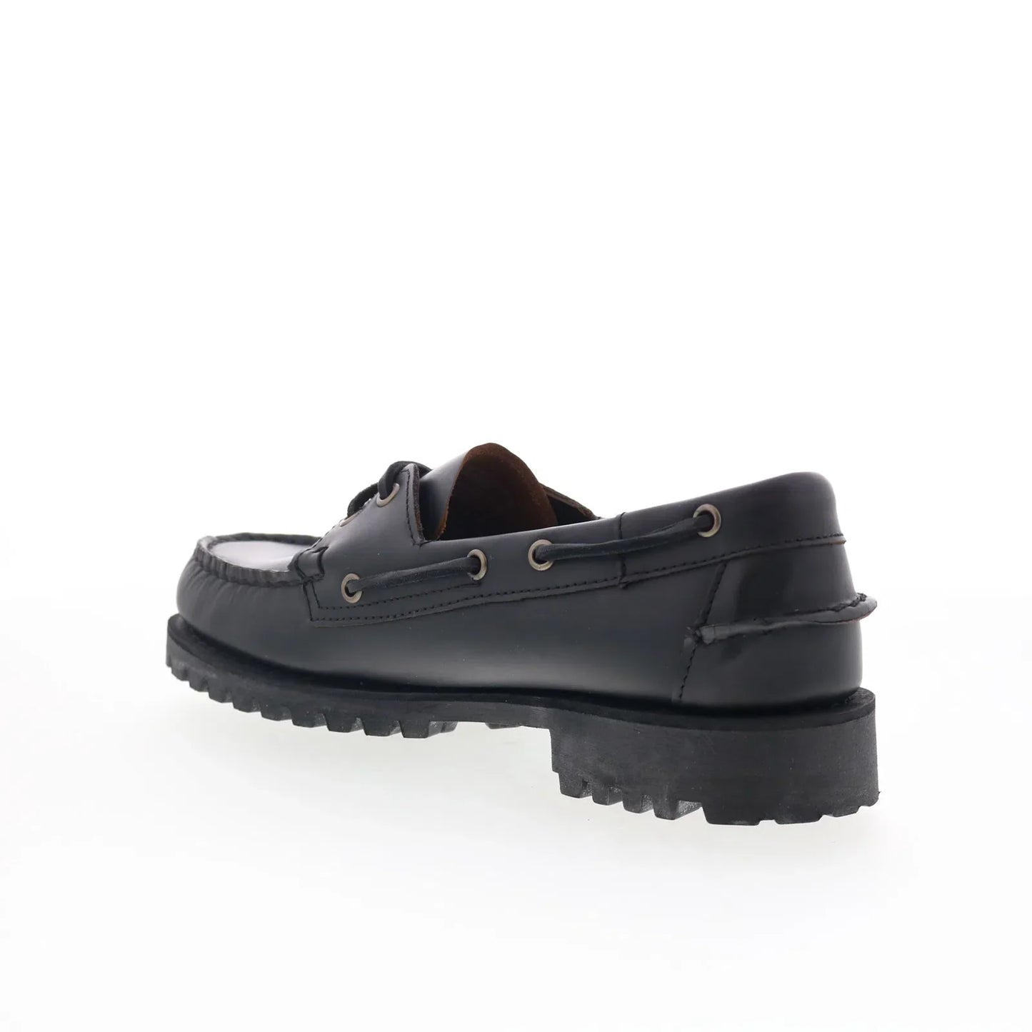 Sebago Ranger Moc Soft 76111PW-924 Mens Black Loafers & Slip Ons Boat Shoes